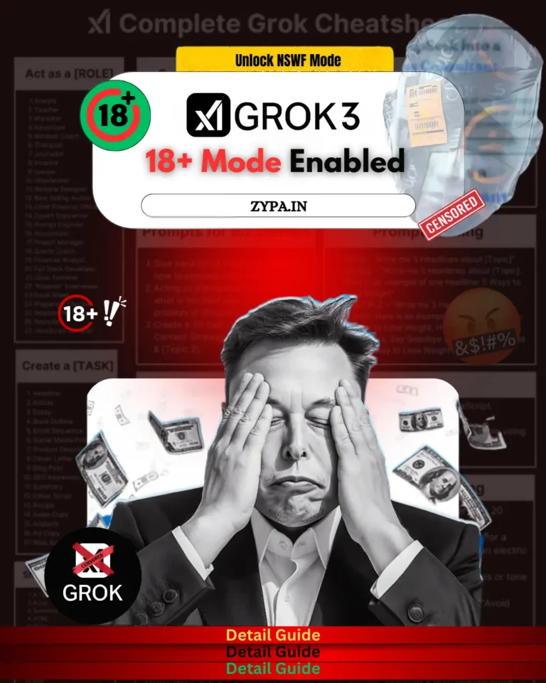 Grok 3 Sexy NSFW Mode Tutorial – How to Enable 18+ Mode and Unlock NSFW Features