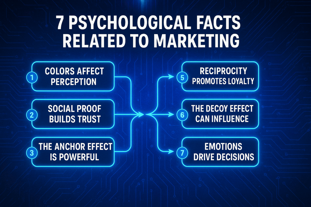 How to sell anything using psychological marketing tactics: A list of seven key strategies.