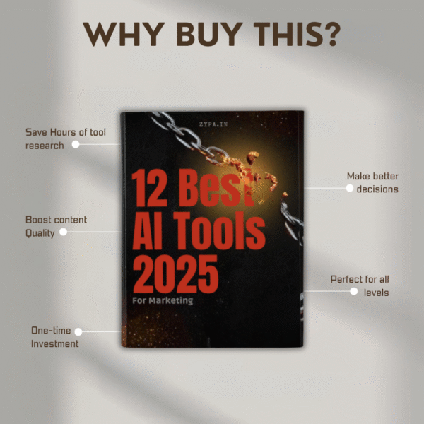 Why buy ai tools for marketing guide by ZYPA in 2025