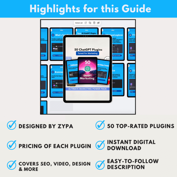 50 ChatGPT Plugins for Marketing (