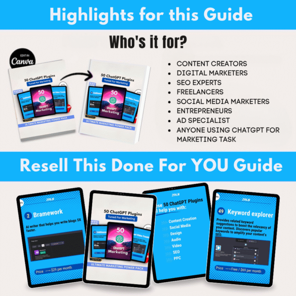 50 ChatGPT Plugins for Marketing (