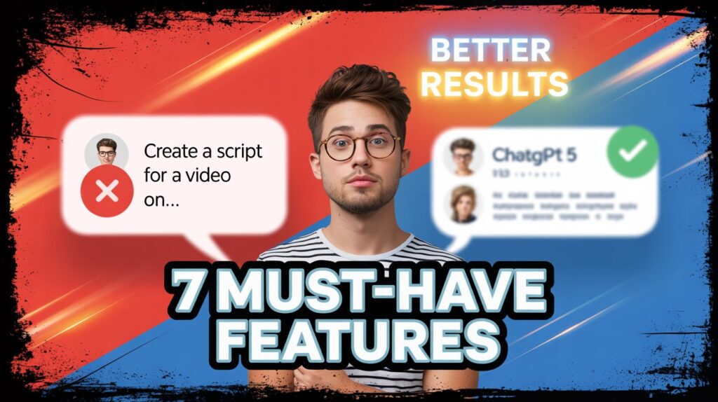 ChatGPT 5 features must-have video script creation on zypa