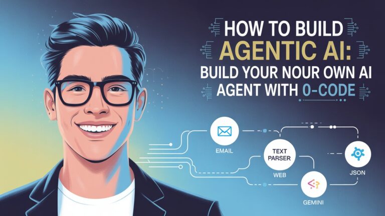 Illustrated guide to building Zypa’s Agentic AI agents with no-code tools like email parsers and Gemini integration.