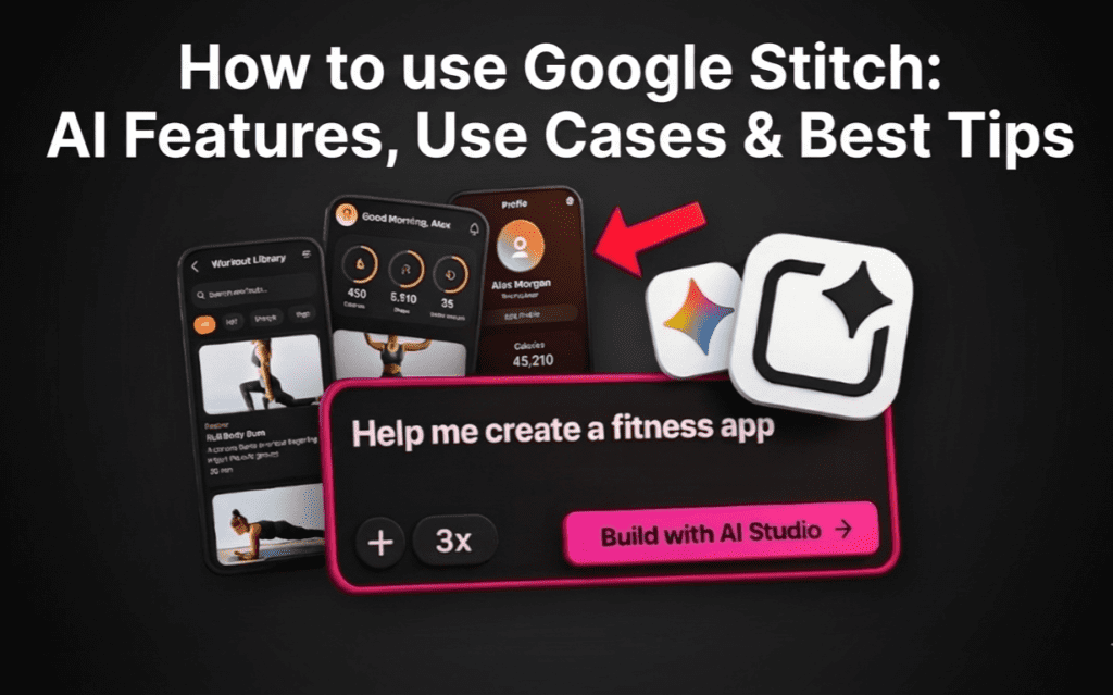 How to Use Google Stitch: AI Features, Use Cases & Best Tips